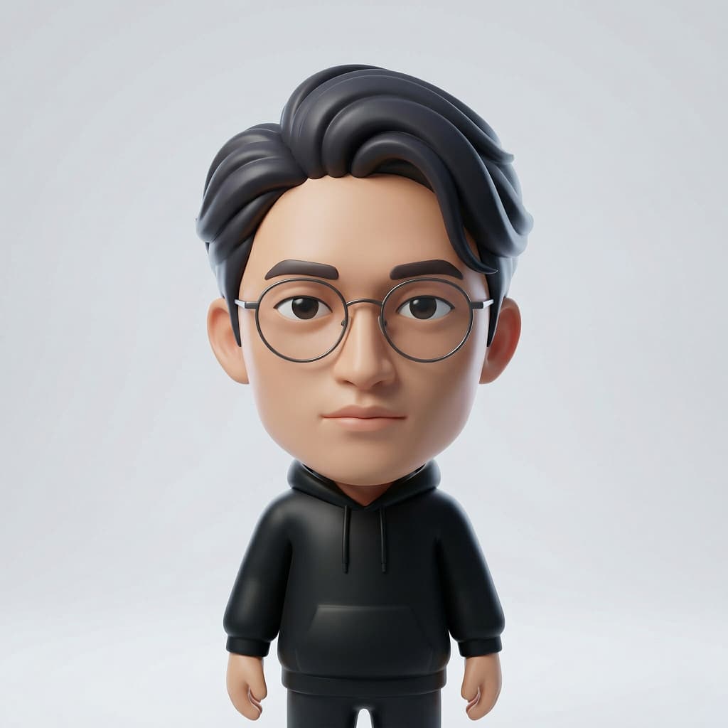 Karya AI yang dibuat pakai prompt library Hassle Studio