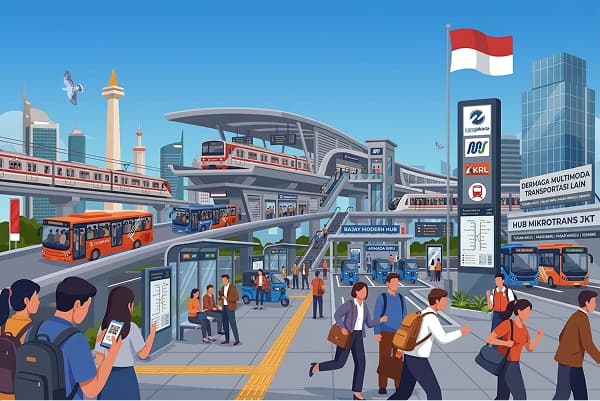 Karya AI yang dibuat pakai prompt library Hassle Studio